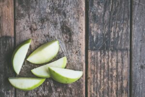 Apple Slices with Almond Butter