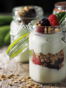 Simple and Healthy Snacks for 2024- Greek Yoghurt Parfait