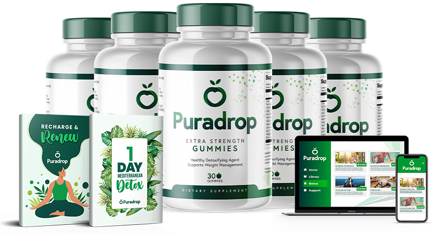 Puradrop extra gummies total pack